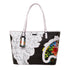 BOLSO DE MANO NEGRO FLORAL CUT SPRAYGROUND